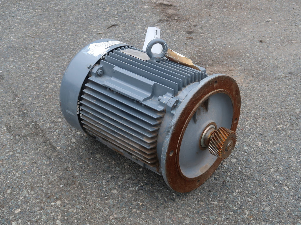 10 hp, 330/575 Volts, 1800 Rpm, 215TC Gear Motor
