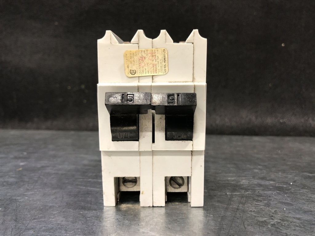 FEDERAL PIONEER 15 Amp, 2 Pole, 120/240 volts Circuit Breaker NB215