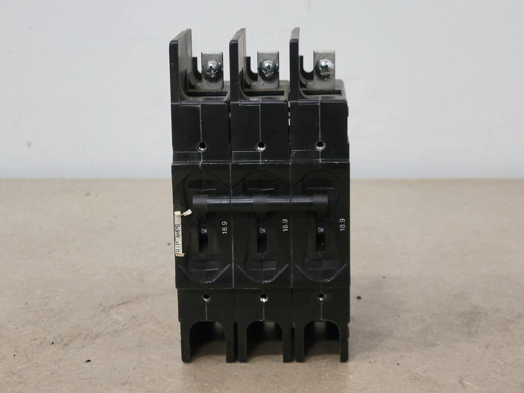 AIRPAX 18.9 Amp, 3 Pole, 480 volts Circuit Breaker 219-3-28779-27