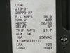 AIRPAX 18.9 Amp, 3 Pole, 480 volts Circuit Breaker 219-3-28779-27