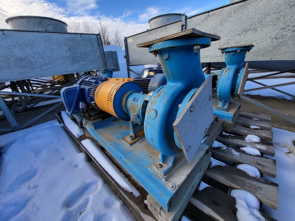 GOULDS XLT-X Centrifugal Pump 3196, Size 8X10-13 w/ 100HP Motor