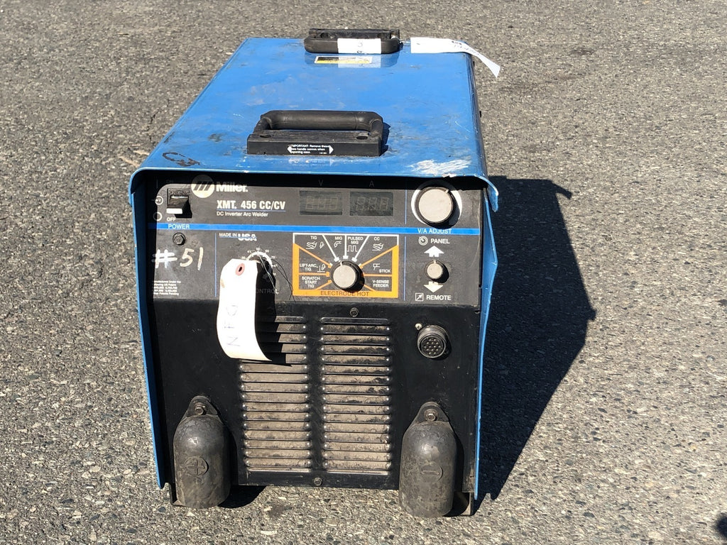 MILLER Multi Process DC Inverter Arc Welder XMT 456 CC / CV