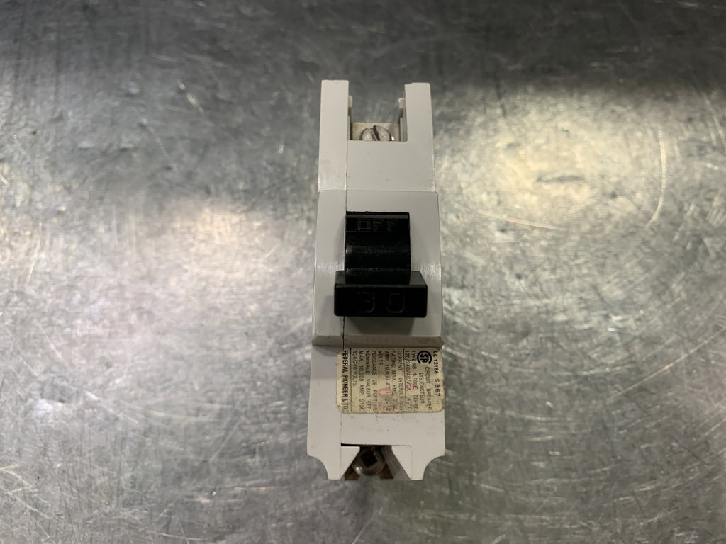 FEDERAL PIONEER 30 Amp, 1 Pole, 120/240 Volts Circuit Breaker NB130