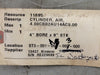 PARKER Air Cylinder 4" Bore x 9" Stroke, 4.00CBB2AU14AC9.00