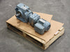 SEW-EURODRIVE 32.40:1 Ratio, Gear Reducer RF37 w/ 0.25hp Electric Motor 