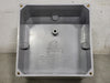 ROYAL 8" x 8" x 4" PVC Junction Box RJB884