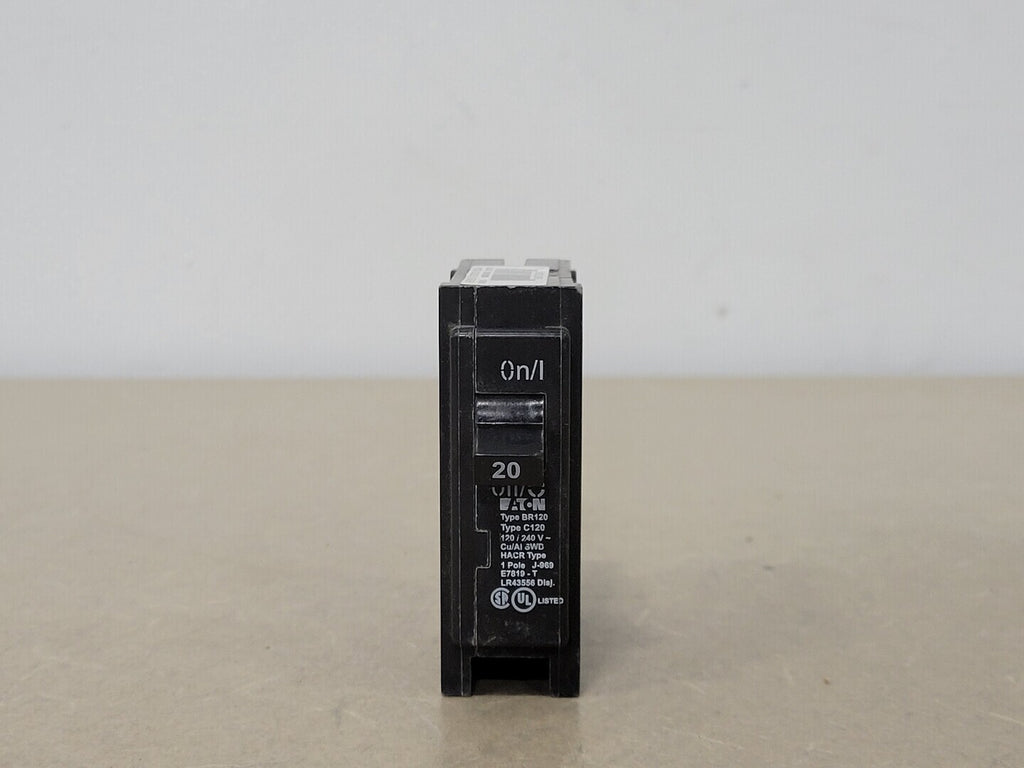 EATON 20 Amp, 1 Pole, 120/240 volts Circuit Breaker BR120 