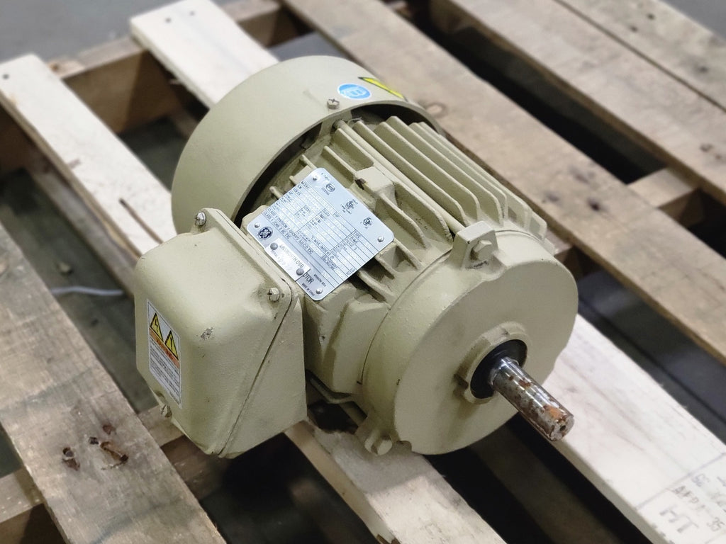 GE MOTORS 2 hp, 230/460 volts, 3505 rpm, 145T Electric Motor 5KS145STE105A (M7702)