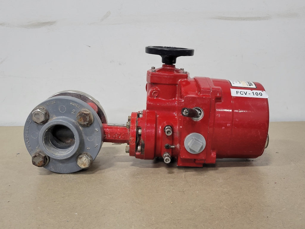 REMOTE CONTROL INC Actuator RCEL006 w/ 2" Butterfly Valve