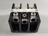 SQUARE D Power Distribution Block 9080 LBA362101, 175A Cu, 135A Al, 600V, 3 Pole