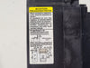 SQUARE D 125 Amp, 3 Pole, 600 volts Circuit Breaker HJL36125 w/ Trip Unit