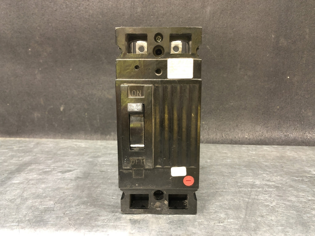 GENERAL ELECTRIC 100 Amp, 2 Pole, 600 volts Circuit Breaker