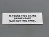 CRS CRANESYSTEMS INC. 15-Ton, Double-Girder Bridge Crane w/ 15-Ton Electric Wire Rope Hoist