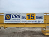 CRS CRANESYSTEMS INC. 15-Ton, Double-Girder Bridge Crane w/ 15-Ton Electric Wire Rope Hoist