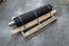 Conveyor Drive Pulley Roller w/ Diamond Strip Rubber Lagging