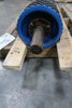 Conveyor Drive Pulley Roller w/ Diamond Strip Rubber Lagging