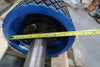 Conveyor Drive Pulley Roller w/ Diamond Strip Rubber Lagging