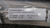 0.093" x 36" 0Titanium TIG Welding Wire Rods AWS A5.16-13 - ERTi - 7 (10lb. Pack)