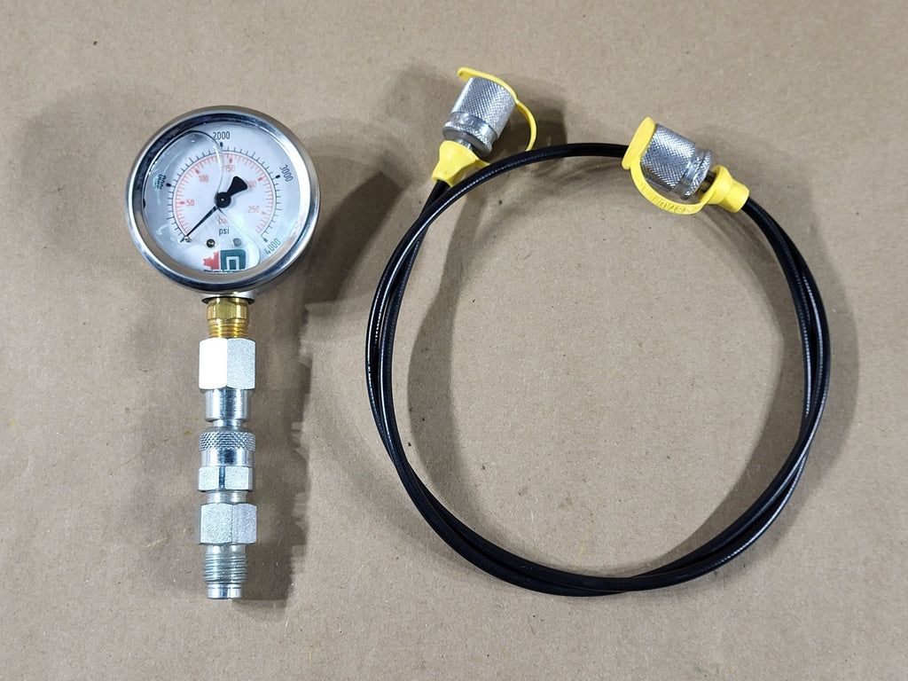 MACLEAN Pressure Gauge, 4000 PSI, 1014692