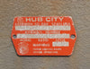 HUBBELL 600:1 Gear Reducer 700-600/1RBLR w/ 3 hp Electric Motor