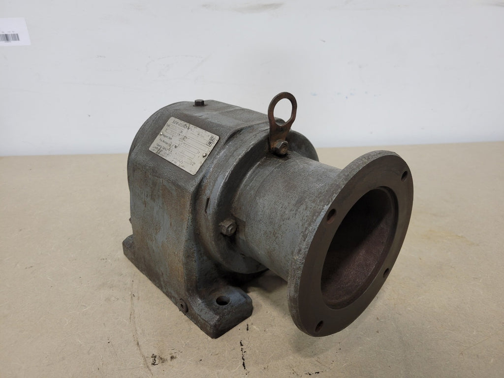 SEW-EURODRIVE 56.02:1 Ratio Gear Reducer R63LP56