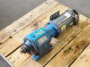 BALDOR 1 hp, 90 volts, 1750 rpm, 56C Electric Motor CDP3445 w/ Gear Reducer 