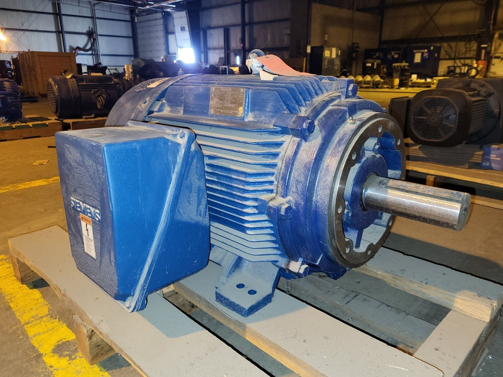 SIEMENS 60 hp, 575 volts 1185 rpm, 404T, Induction Motor 1LA04046SE51B 