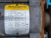 Copper Sulphate (CuSO4) Polyethylene Storage Tank w/ Baldor 3/4 HP DC Agitator Motor & Steel Support Frame