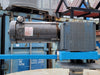 Copper Sulphate (CuSO4) Polyethylene Storage Tank w/ Baldor 3/4 HP DC Agitator Motor & Steel Support Frame