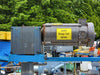 Copper Sulphate (CuSO4) Polyethylene Storage Tank w/ Baldor 3/4 HP DC Agitator Motor & Steel Support Frame