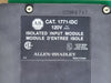 ALLEN-BRADLEY 120V Isolated Input Module 1771-IDC