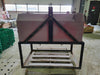 FORACO 450 L Steel Intermediate Bulk Container (IBC) Transport Tank with Lift Frame