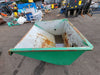 WASTELINE Self Dumping Hopper / 2 Cu Yrd Capacity / Spring Loaded Release 
