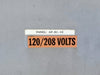 75 kVA Transformer, 600 pri. volts, 480 sec. volts w/ Switches