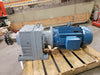 WEG 22:1 Ratio Gear Reducer GR139-Y30-4P-22-M1-ZPIE W/ 40 hp Electric Motor 
