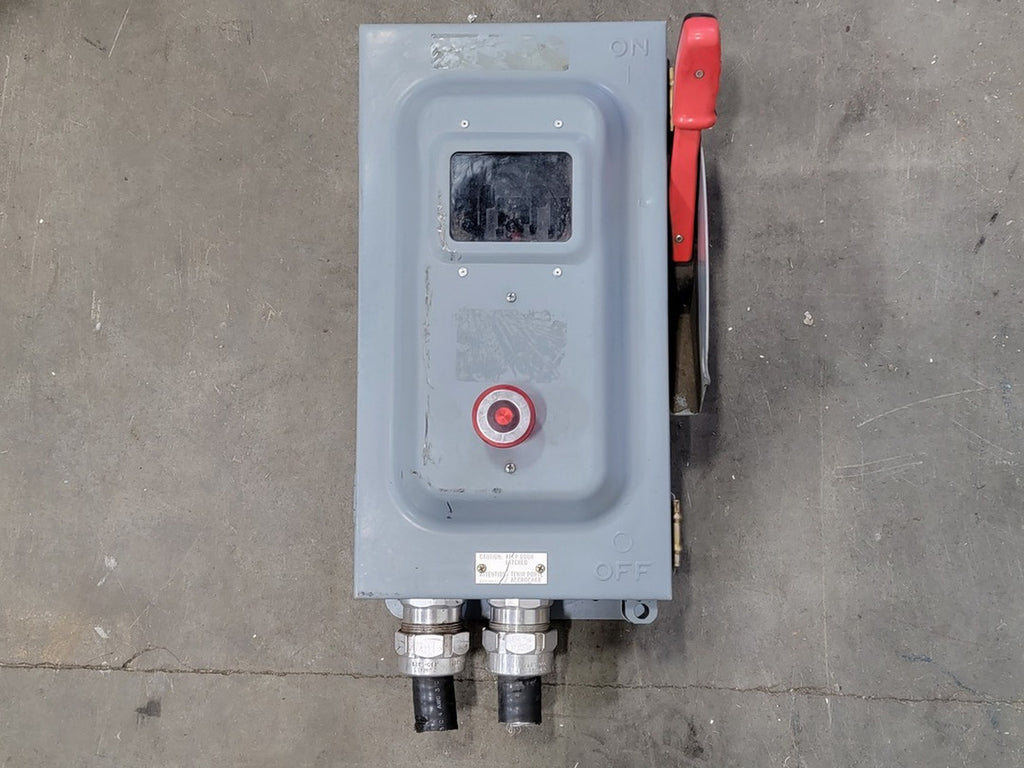 SQUARE D 60 Amp, 3 Pole, Multi-Voltage Non-Fusible Disconnect Switch CHU362AWK