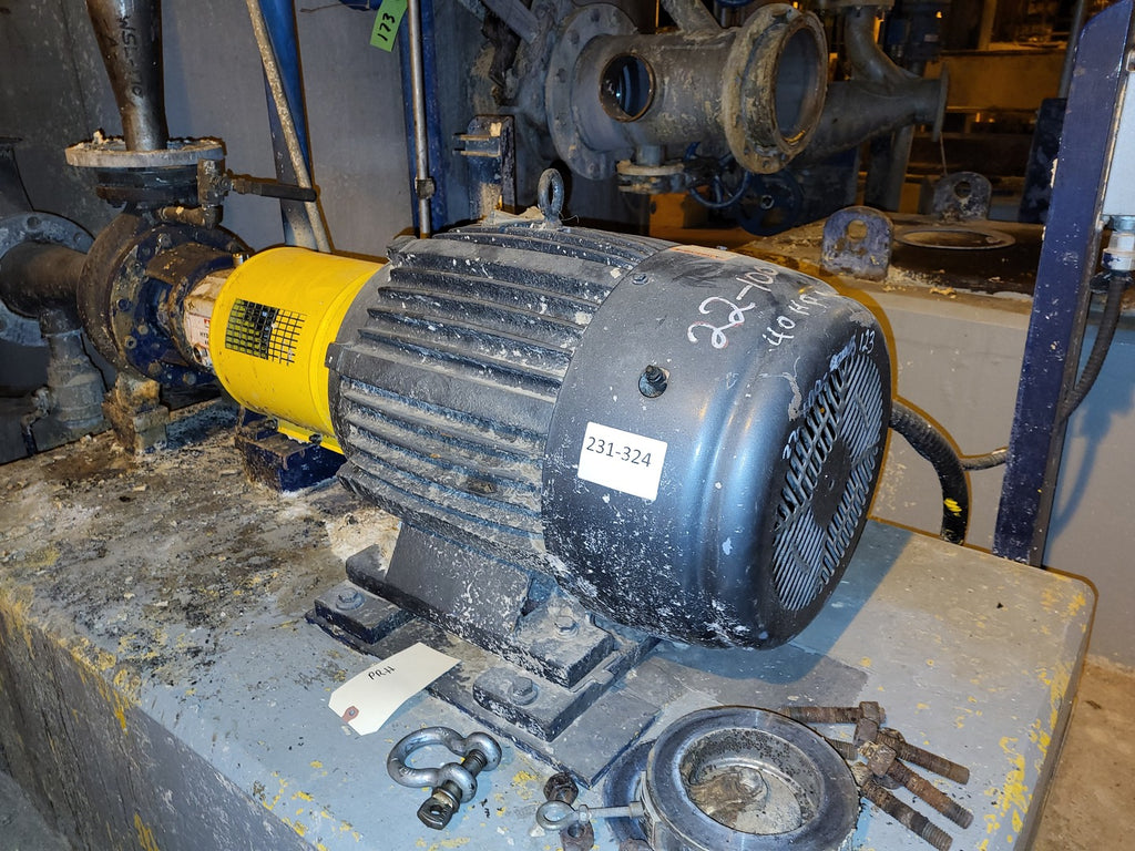 EMERSON 40 hp, 575 volts, 3555 rpm, 324TS Electric Motor R949A