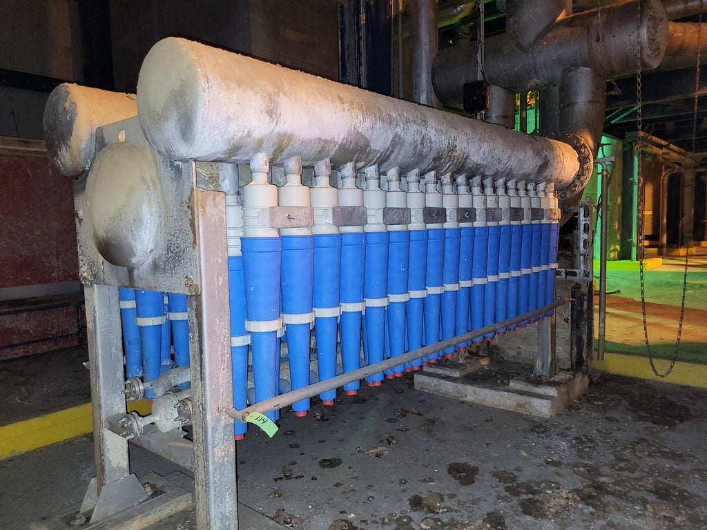 CELLECO CLEANPAC 350 Centrifugal Cleaning Bank Type 4H-72