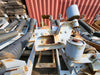Scrap - 8ft. Conveyor Idler - Bracket Only