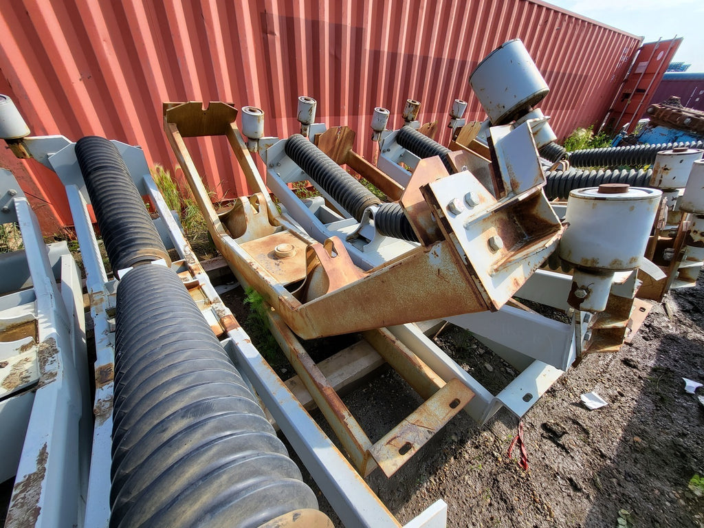 Scrap - 8ft. Conveyor Idler - Bracket Only