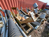 Scrap - 8ft. Conveyor Idler - Bracket Only