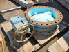 DEZURIK Scrap - 30" Butterfly Valve Style BAW, Gear Operated 