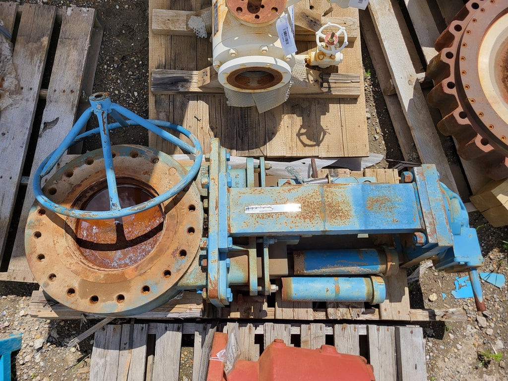 DEZURIK Scrap - 14" Class 300, Knife Gate Valve 9498347-001, Type KHP, 740PSI CWP