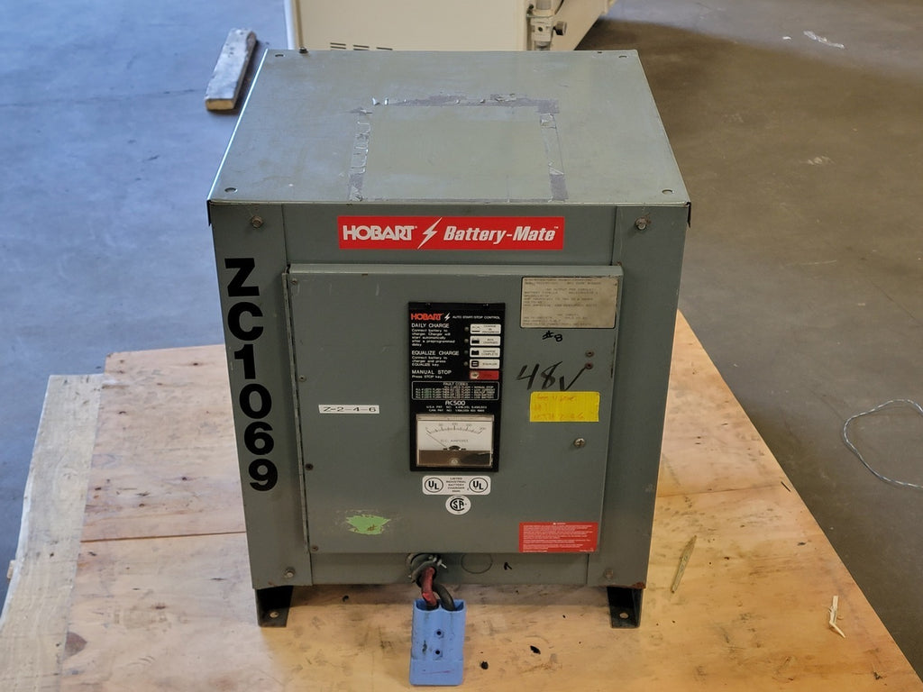 HOBART 48 Volt, 128 Amp, 750 AH Battery Charger 750H3-24C