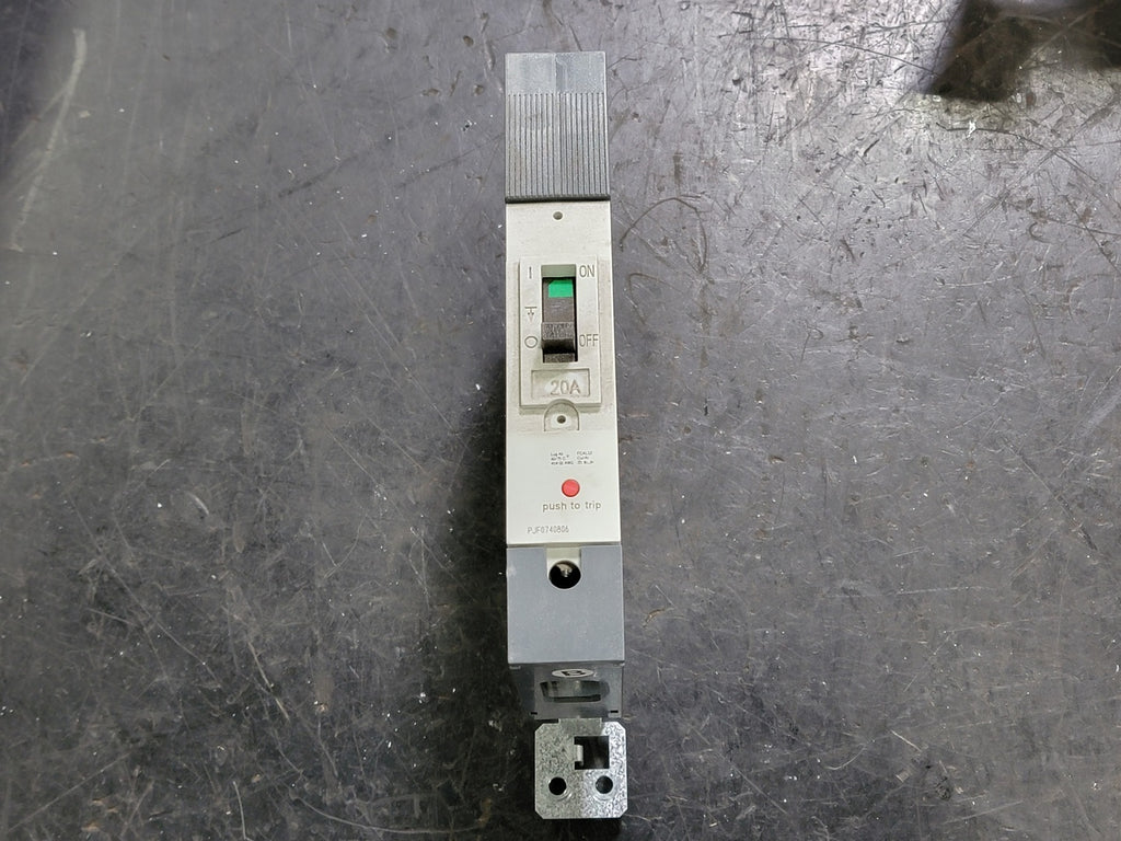 GENERAL ELECTRIC 20 Amp, 1 Pole, 347 volts Circuit Breaker FBV16TE020R2