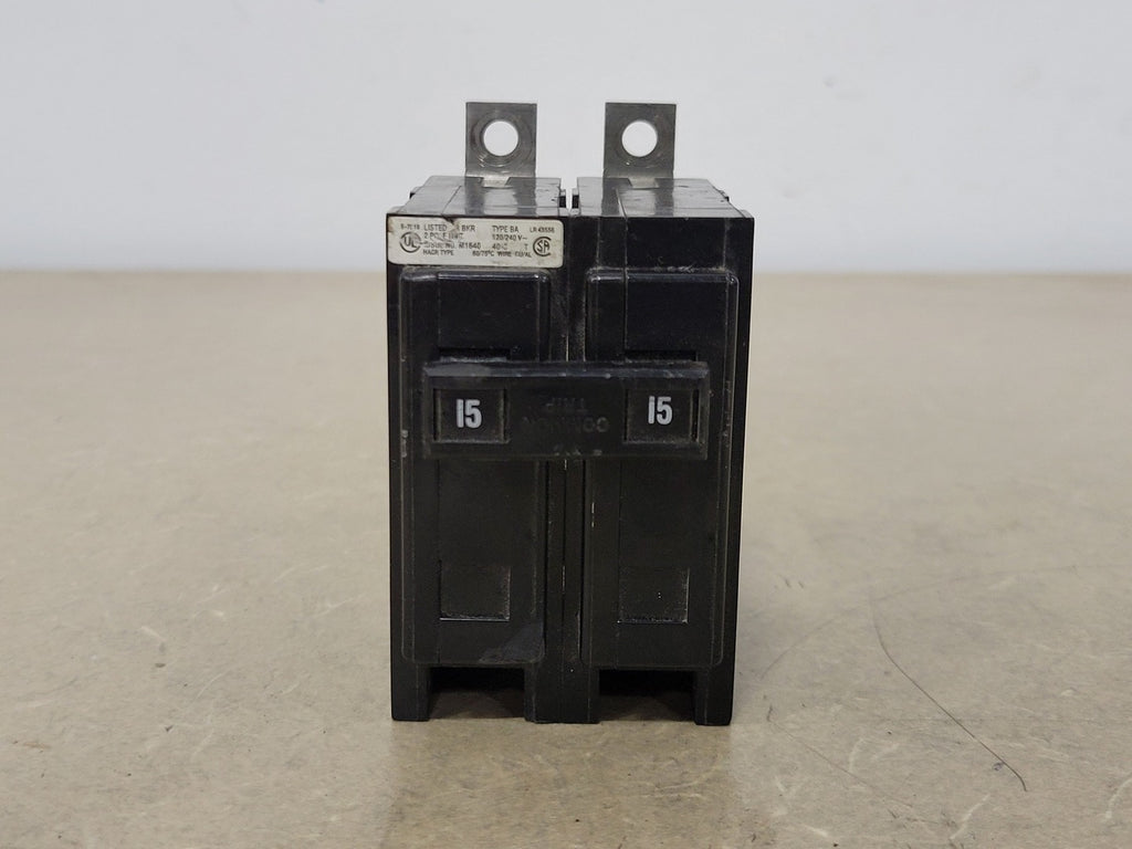 CUTLER-HAMMER 15 Amp, 2 Pole, 120/240 volts Circuit Breaker BA215