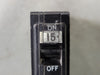 SQUARE D 15 Amp, 1 Pole, 120 volts Circuit Breaker QOT115