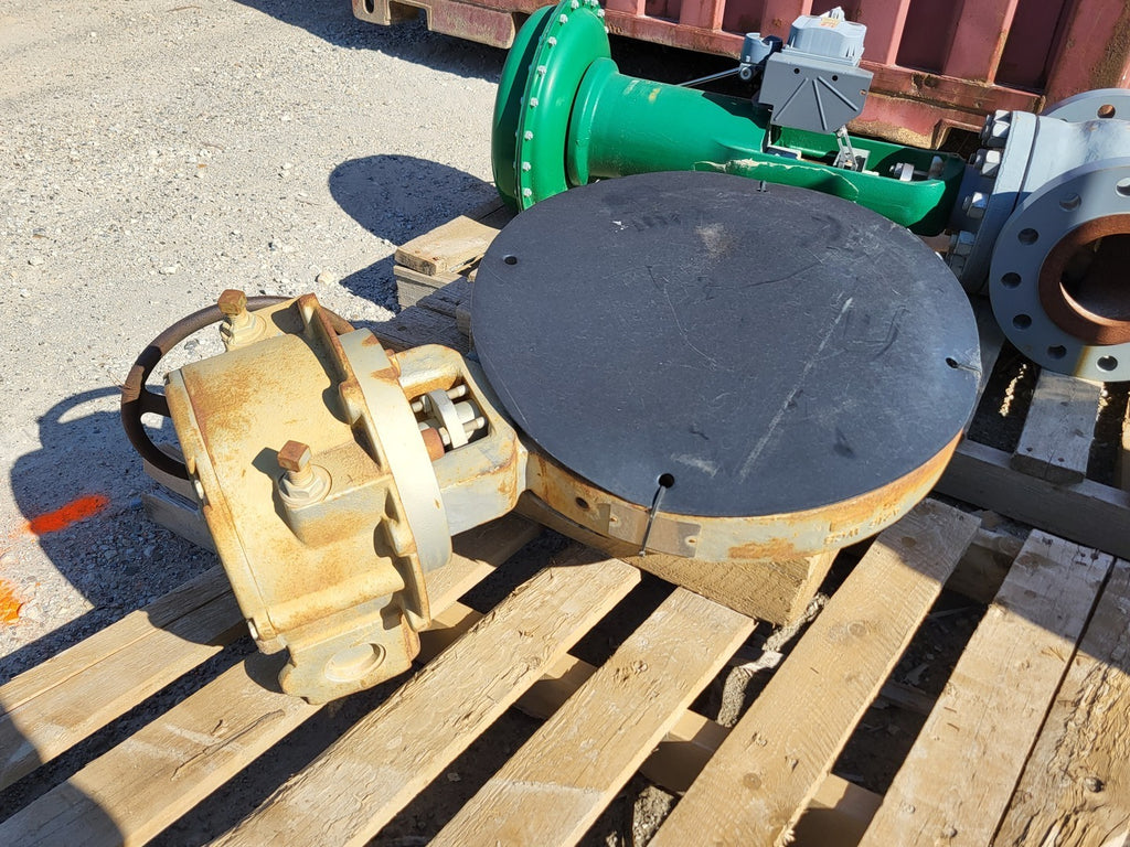 ADAMS 14" Class 150 Butterfly Valve B16.5, Gear Operated