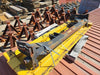 Scrap - 8ft. Conveyor Idler - Bracket Only