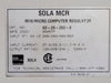 SOLA 5 kVA Constant Voltage Transformer, 600 Pri. Volts, 120/240 Volts 63-29-250-8